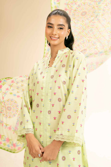 Nishat Linen 3 Piece - Printed Suit - 42501316 Online Shopping